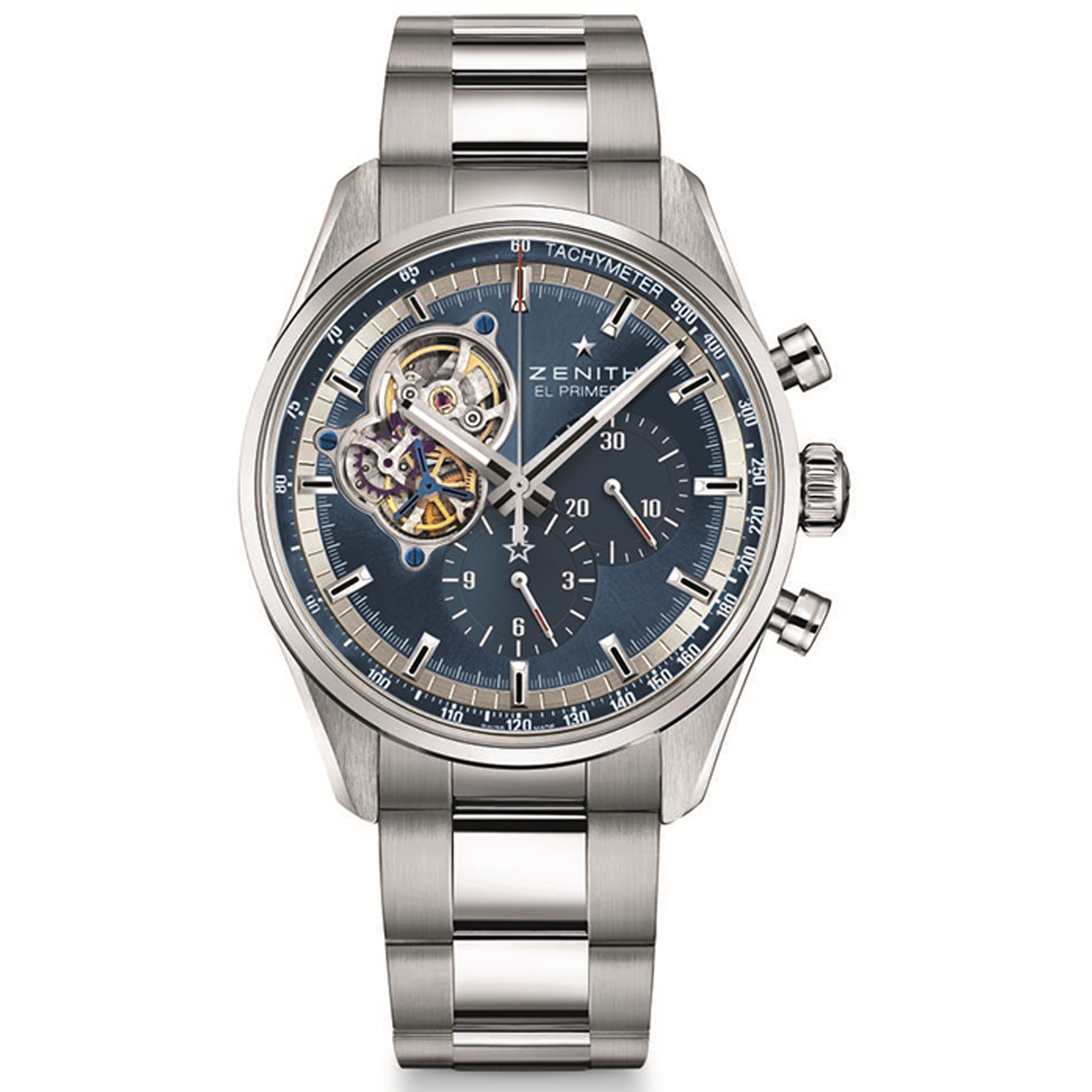 Zenith el primero online chronomaster blue